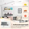 GOPLUS Kinderbett 90x200 cm, Hausbett Kinder mit Produktbild-Vorschau 3