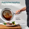 Batoris Edelstahlpfanne Unbeschichtet - Induktion - Profi Produktbild-Vorschau 6