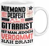 Gitarrist Geschenk Tasse Lustige Geschenkidee für Gitarrist Produktbild-Vorschau 1