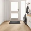 vidaXL Tapis de sol gris foncé 100 x 100 cm 100% Voir les images du produit 3