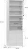 sweeek - Modulares Regal Holzdekor 3 Elemente - 2 Türen 6 Produktbild-Vorschau 6