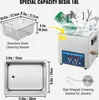 VEVOR ultrazvuková čistička 10L Ultrazvuková čistička 260W Náhled obrázku produktu 6