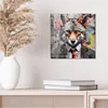 DEQOART Glasbild Echtglas 30x30 cm 'Fuchs der Produktbild-Vorschau 4