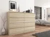 Framire Moderní komoda R-140-S8 dub Náhled obrázku produktu 2