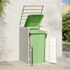 vidaXL Pojemnik na odpady na 1 pojemnik Szary 72x81x115 cm Podgląd zdjęcia produktu 3
