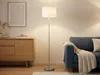 Design vloerlamp Series 4611 mat chroom met witte lampenkap Productafbeelding-voorbeeld 9