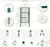 Technical drawing and specifications of a garden gate. Produktbild-Vorschau