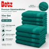 Betz 10 Stück Gästetücher 30x50 cm PREMIUM 100% Baumwolle Produktbild-Vorschau 2