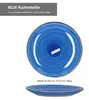 6er Blue Frühstücks/Dessert/Gebäckteller Mediterran Ø18,5cm Produktbild-Vorschau 3