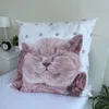 Cat - komplet pościeli z motywem kotka, 135x200 i 80x80 cm Podgląd zdjęcia produktu 6