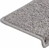 vidaXL Rohožky 15 kusů 65x21x4 cm šedá Obdélníkový okraj Náhled obrázku produktu 6