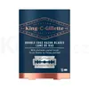 King C. Gillette Double Edge Razor Blades náhradní žiletky Náhled obrázku produktu 1