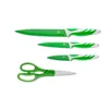 5tlg. Messerset KING® GRÜN 3 Messer, 1 Schneidebrett, 1 Produktbild-Vorschau 3