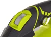 A close-up view of a power tool's handle and switch. Produktbild-Vorschau