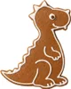 Dinosaurier-Ausstechform, Edelstahl, 6,5 cm Produktbild-Vorschau 3