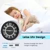GOPLUS Wanduhr groß, φ45cm Vintage Uhr mit römische Produktbild-Vorschau 3