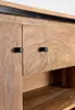 Highboard Nartan 145x40x136cm Sheeshamholz Natur Produktbild-Vorschau 4