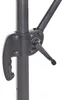 BELIANI Ampelschirm Dunkegrau Polyester Rund ⌀ 300 cm Produktbild-Vorschau 8