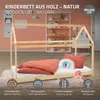 ML-Design dětská postel 90x200 cm se stříškou a roštovým Náhled obrázku produktu 2