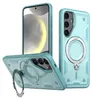 Dual Layer Hülle für Samsung Galaxy S25+ Metall Ring Produktbild-Vorschau 1