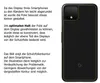 1x Schutzfolie für Google Pixel 4 Rückseite matt - Produktbild-Vorschau 3