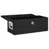 vidaXL Pudełko do przechowywania czarne 70x31x27 cm Podgląd zdjęcia produktu 2