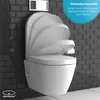 Alpenberger Spülrandloses WC mit Bidet Funktion | Dusch WC Produktbild-Vorschau 4