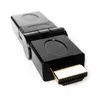Adapter HDMI stufenlos winkelbar Stecker Buchse Gold Produktbild-Vorschau 2