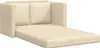 A cream-colored sofa bed is shown from a slightly elevated front-side angle against a white background. Produktbild-Vorschau
