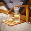 Chaise longue Tami Sun en bois d'acacia Transat pliable Voir les images du produit 2