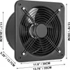 220V Axialventilator Wandventilator 150W Wandventilator Produktbild-Vorschau 8