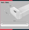 KOTARBAU® Canalina Passacavi Muro PVC 120 x 60 mm 163 cm Anteprima dell’immagine prodotto 3