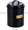 Poubelle de cuisine Relaxdays, 2,5 l, petite poubelle, avec Voir les images du produit 4