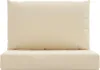 vidaXL Cuscino Pallet 2 pezzi tessuto Oxford beige Anteprima dell’immagine prodotto 4