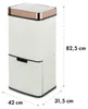 Klarstein Royal Trash Rose Gold, odpadkový koš se senzorem, Náhled obrázku produktu 11