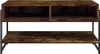 konferenční stolek vidaXL Kouřový dub 90x50x45 cm Dřevěné Náhled obrázku produktu 5
