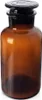 Braunglas-Lebensmittelbehälter mit Weithalskorken 500 ml Produktbild-Vorschau 1