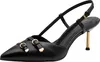 Pumps aus Leder mit Absatz Produktbild-Vorschau 3
