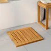 vidaXL: 2 alfombrillas para baño, color natural, 50 x 50 Vista previa de la imagen del producto 2
