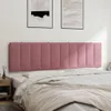 vidaXL Kopfteil-Kissen "Hanko" Rosa 180 cm Samt Produktbild-Vorschau 4