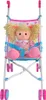 Milly Mally Doll Pram Julia Candy 54 Cm Pink/Blue Produktbild-Vorschau 8
