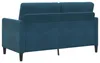 vidaXL Sofa mit Stauraum Blau 152 x 78 x 87 cm Polyester Produktbild-Vorschau 6