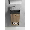 Sapho Latus - Lavabo, 300x530x165 mm, blanc brillant Voir les images du produit 4
