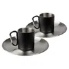 Black Snake® Camping Set - flacher Edelstahl Teller mit Produktbild-Vorschau 2