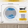 Sandbilder Zum Drehen, 3D Dynamische Sandbild, 3D Sanduhr Produktbild-Vorschau 4