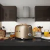 SMEG TSF01CHMEU, 2 piastre, oro, plastica, acciaio Anteprima dell’immagine prodotto 7