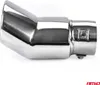 A close-up, studio shot of a chrome exhaust tip. Anteprima dell’immagine prodotto
