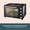 48L Mini-Ofen mit 2 Keramik-Kochfeldern – Elektrischer Produktbild-Vorschau 5