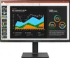 A computer monitor displaying a presentation with charts and graphs. Produktbild-Vorschau
