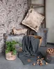 Knit Factory Dax Kissen - Anthrazit - 60x40 cm Produktbild-Vorschau 6
